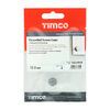 TIMCO Threaded Screw Caps Solid Brass Polished Chrome - 12mm Thumbnail