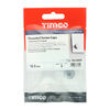 TIMCO Threaded Screw Caps Solid Brass Polished Chrome - 16mm Thumbnail