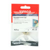 TIMCO Threaded Screw Caps Solid Brass Satin Brass - 16mm Thumbnail