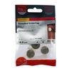 TIMCO Threaded Screw Caps Solid Brass Polished Brass - 18mm Thumbnail