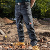 TIMCO Workman Trousers - Grey/Black - W30 L32 Thumbnail