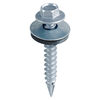 TIMCO Slash Point Sheet Metal to Timber Screws Silver with EPDM Washer - 6.3 x 100 Thumbnail