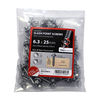 TIMCO Slash Point Sheet Metal to Timber Screws Silver with EPDM Washer - 6.3 x 25 Thumbnail