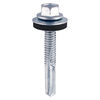 TIMCO Self-Drilling Heavy Section Silver Screws with EPDM Washer - 5.5 x 32 Thumbnail