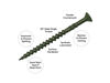 Spectre Advanced Decking Screws - Green - Tub - 4.5 x 50mm Thumbnail