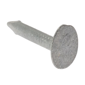 Clout Nails Extra Large Head - Galvanised - Box - 3.00 x 25mm