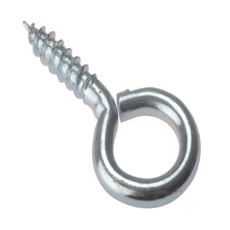 Screw Eyes - Zinc Plated - Bag - 25 x 4g - 25 x 4g