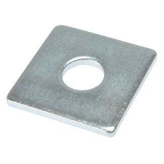 Square Plate Washers - Zinc Plated - Bag - 50 x 50 x 10mm