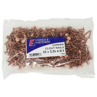 Annular Ring Nail - Copper - Bag - 3.35 x 25mm