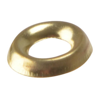 Screw Cup Washers - Brass - Bag - No. 10's - No. 10's