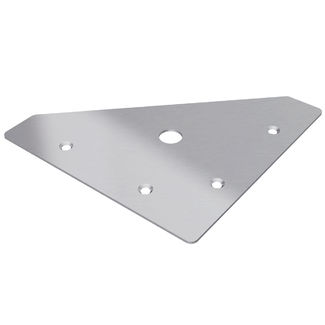 Corner Plates - 82 x 82mm - 82 x 82mm