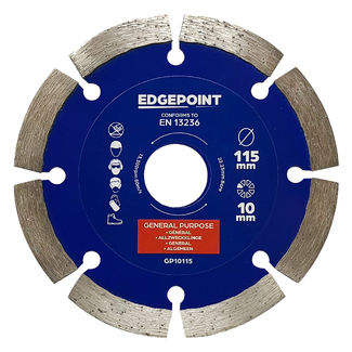 EdgePoint General Purpose Diamond Blades - Box - 115mm