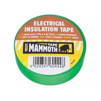 Everbuild - Electrical Insulation Tape - 19mm x 33m - 19mm x 33m