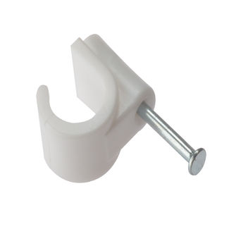 Pipe Clip - Hardened Masonry Nail - 28mm