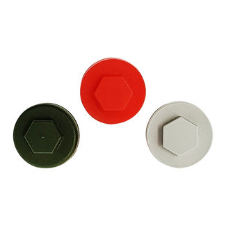 TechFast Coloured Cover Caps - Box - 16mm - 16mm