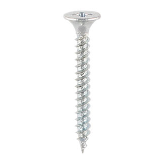 TIMCO Drywall Fine Thread Bugle Head Silver Screws - 3.5 x 25