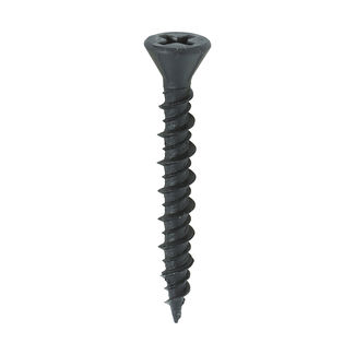 TIMCO Drywall Reduced Countersunk Black Dense Board Screws - 3.9 x 30