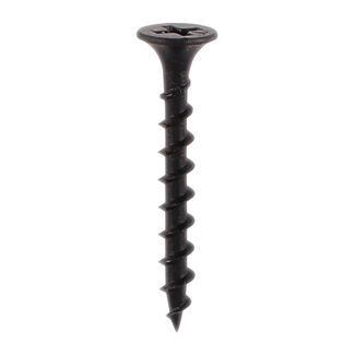 TIMCO Drywall Coarse Thread Bugle Head Black Screws - 3.5 x 55