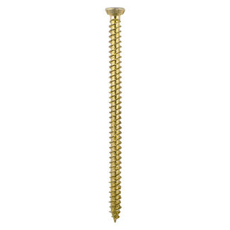 TIMCO Concrete Screws Flat Countersunk Gold - 7.5 x 100