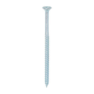 TIMCO Twin-Threaded Countersunk Silver Woodscrews - 12 x 4