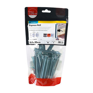 TIMCO Express Nails Silver - 8.0 x 90