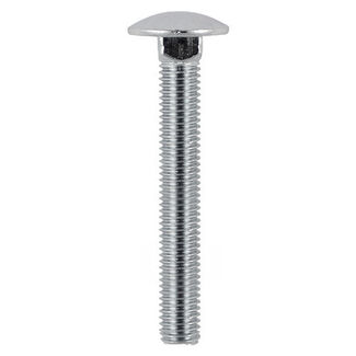 TIMCO Carriage Bolts DIN603 A2 Stainless Steel - M6 x 100