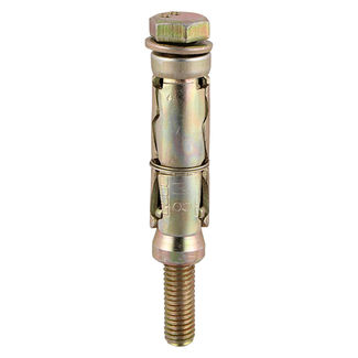 TIMCO Shield Anchors Loose Bolt Gold - M8:10L (M8 x 60)