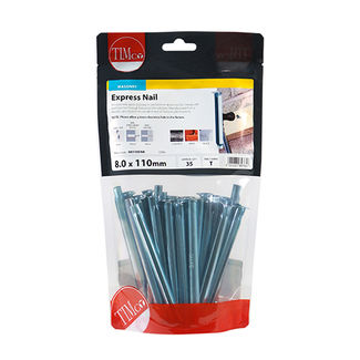 TIMCO Express Nails Silver - 8.0 x 110