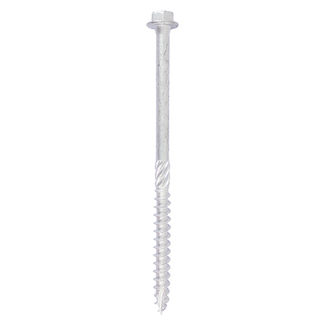 TIMCO Heavy Duty Timber Screws Hex Flange Head Exterior Silver - 10 x 130