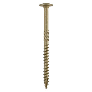 TIMCO Wafer Head Exterior Green Timber Screws  - 6.7 x 125