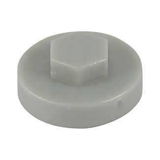 TIMCO Hex Head Cover Caps White - 16mm