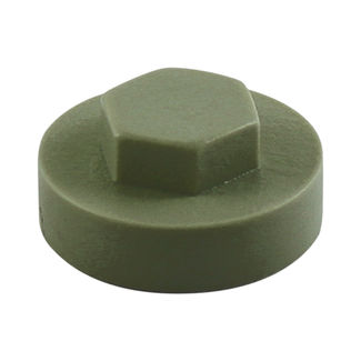 TIMCO Hex Head Cover Caps Svelte Grey - 16mm