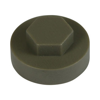 TIMCO Hex Head Cover Caps Quartz - 16mm