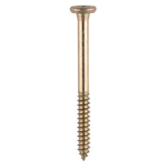 TIMCO Element Screws Shallow Pan Countersunk PH Self-Tapping Thread AB Point Yellow - 4.8 x 95