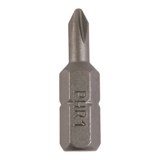 TIMCO Phillips Driver Bit S2 Grey - No.1 x 25