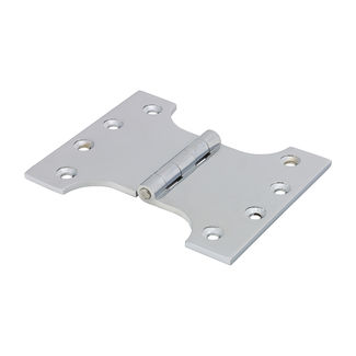 TIMCO Parliament Brass Hinges Polished Chrome - 102 x 125