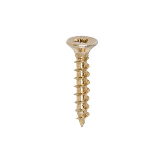 TIMCO Solo Countersunk Gold Woodscrews - 3.0 x 17