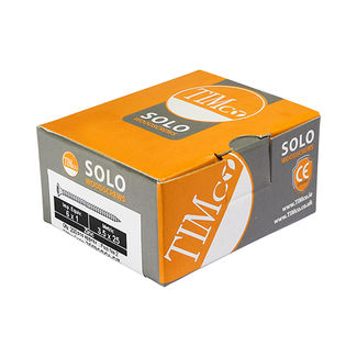 TIMCO Solo Countersunk Silver Woodscrews - 3.5 x 15