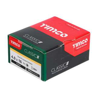 TIMCO Classic Multi-Purpose Countersunk Gold Woodscrews - 4.0 x 16