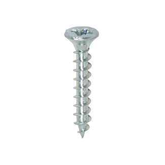 TIMCO Solo Countersunk Silver Woodscrews - 4.0 x 25