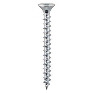 TIMCO Solo Countersunk Silver Woodscrews - 4.0 x 25