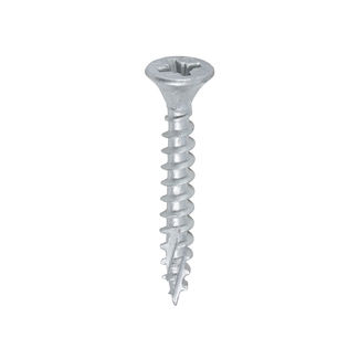 TIMCO C2 Exterior Multi-Purpose Premium Countersunk Silver Woodscrews - 4.0 x 30