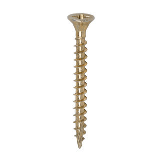 TIMCO C2 Strong-Fix Multi-Purpose Premium Countersunk Gold Woodscrews - 4.0 x 40