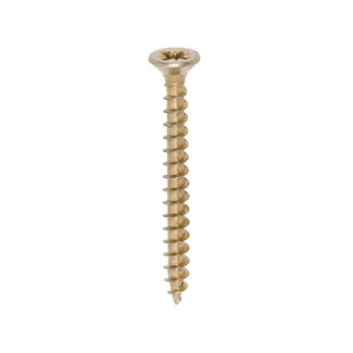 TIMCO Solo Countersunk Gold Woodscrews - 4.0 x 40