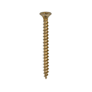 TIMCO Solo Countersunk Gold Woodscrews - 4.0 x 45