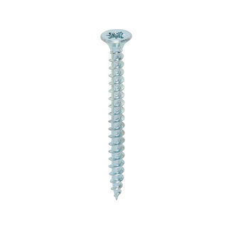 TIMCO Solo Countersunk Silver Woodscrews - 4.0 x 45