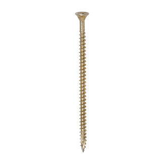 TIMCO C2 Strong-Fix Multi-Purpose Premium Countersunk Gold Woodscrews - 4.0 x 80