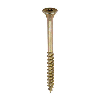 TIMCO C2 Flooring-Fix Premium Flooring & MDF Gold Woodscrews - 4.2 x 55