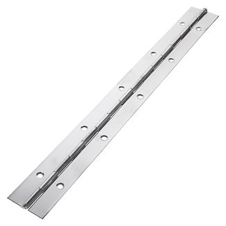 TIMCO Piano Hinges Steel Nickel - 1800 x 32