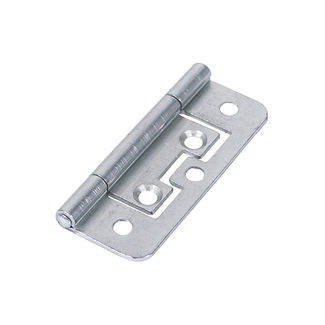 TIMCO Flush Hinges (105) Steel Silver - 63 x 37